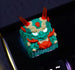 Hot Keys Project HKP Dragon King Teal Orange Artisan Keycap MKP2F70UC0 |0|