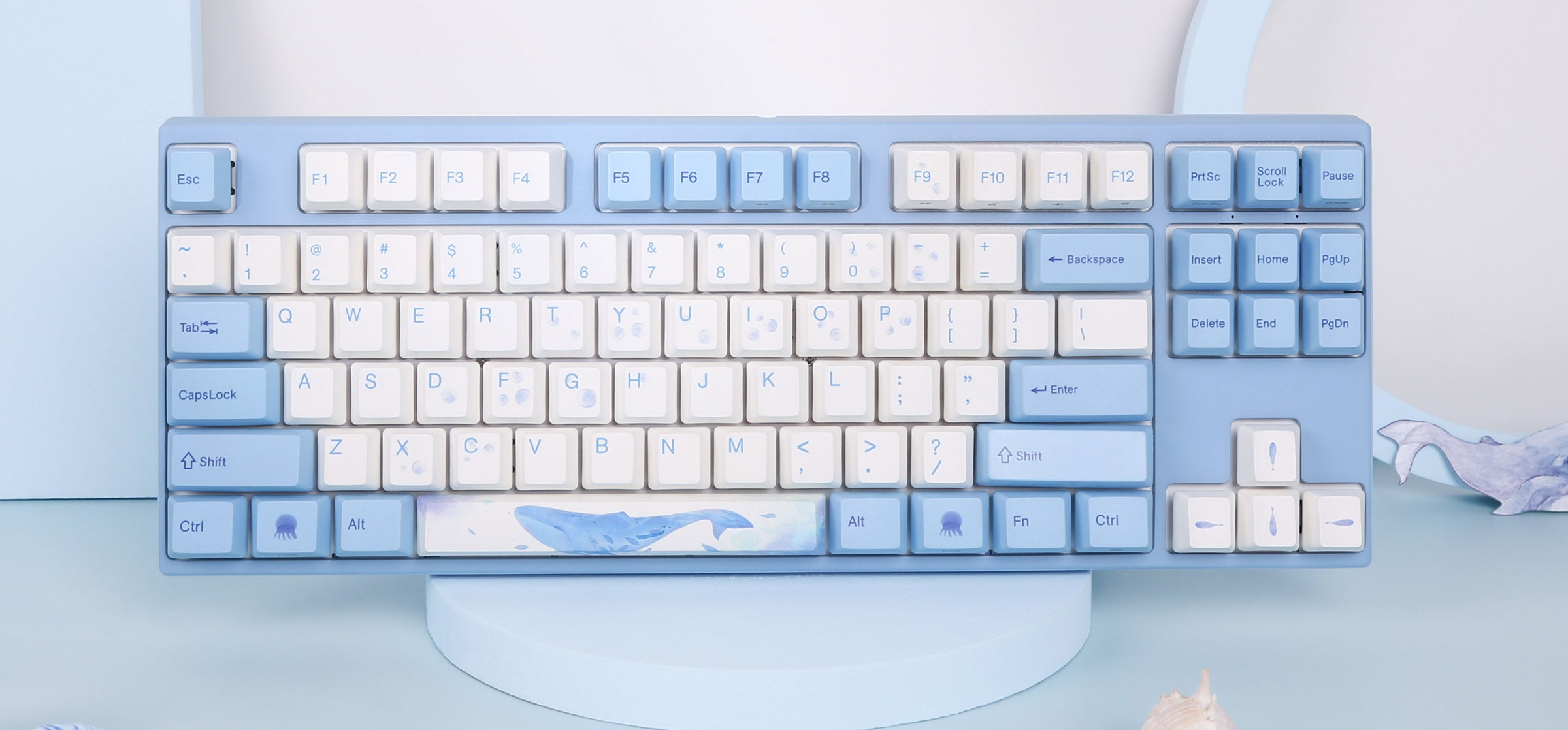 Varmilo VPM87 Sea Melody White LED EC MK117RGJAQ |60051|