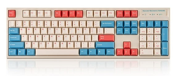 Leopold FC900RBT V2 Coral / Blue Bluetooth MK48ZFGQ08 |0|