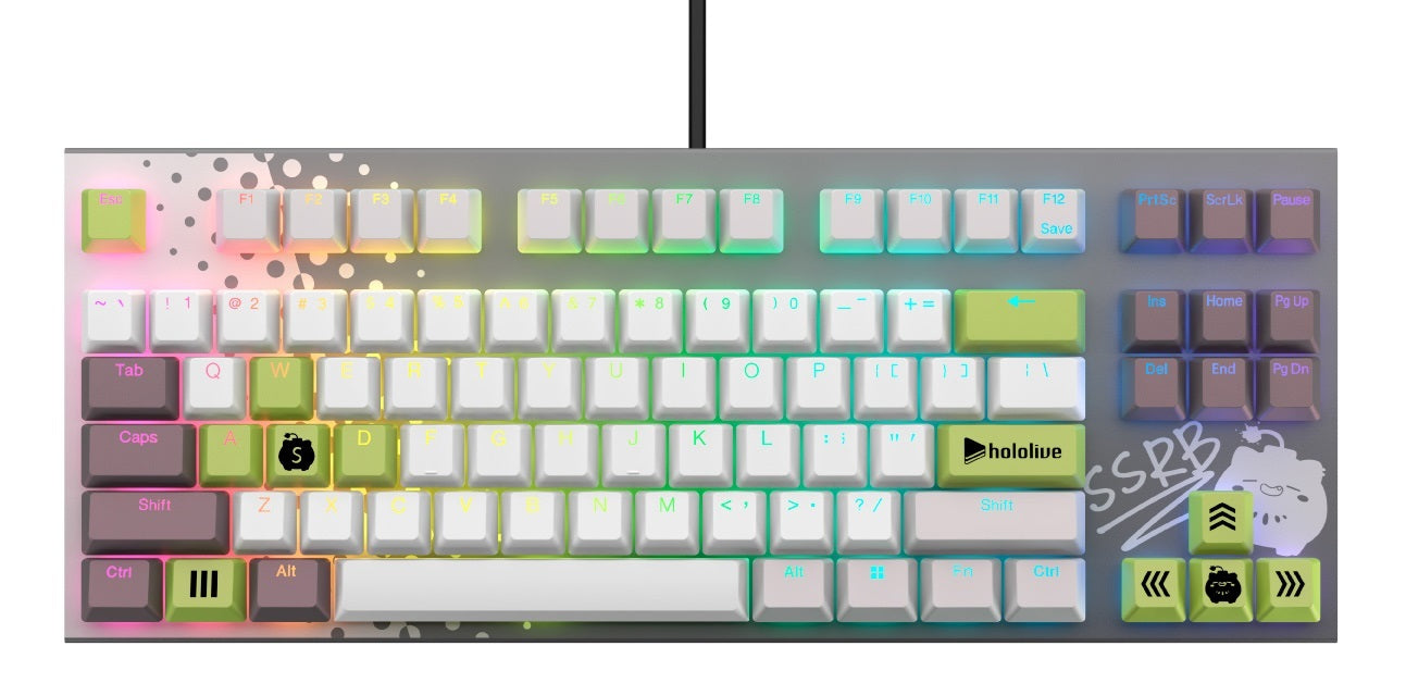 hololive x Realforce GX1 Lion White Botan * Keyboard MKCVUFIB3K |0|