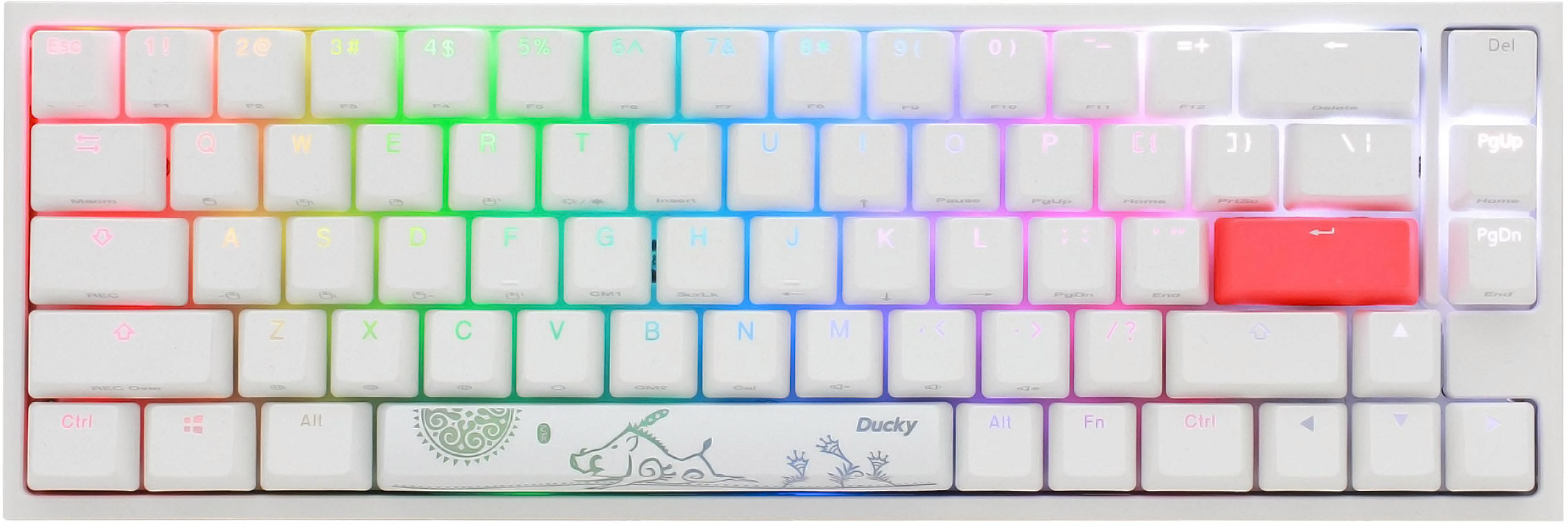 Ducky One 2 SF RGB Pure White MK3NASVFWS |0|