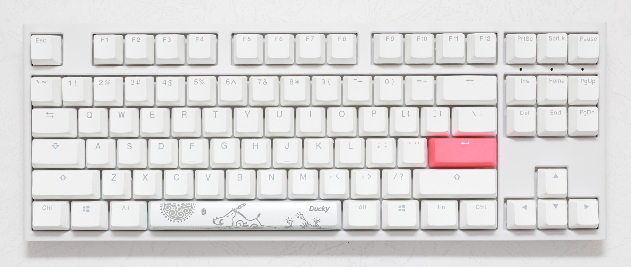 Ducky One 2 TKL RGB Pure White MKMTXS91HR |39438|