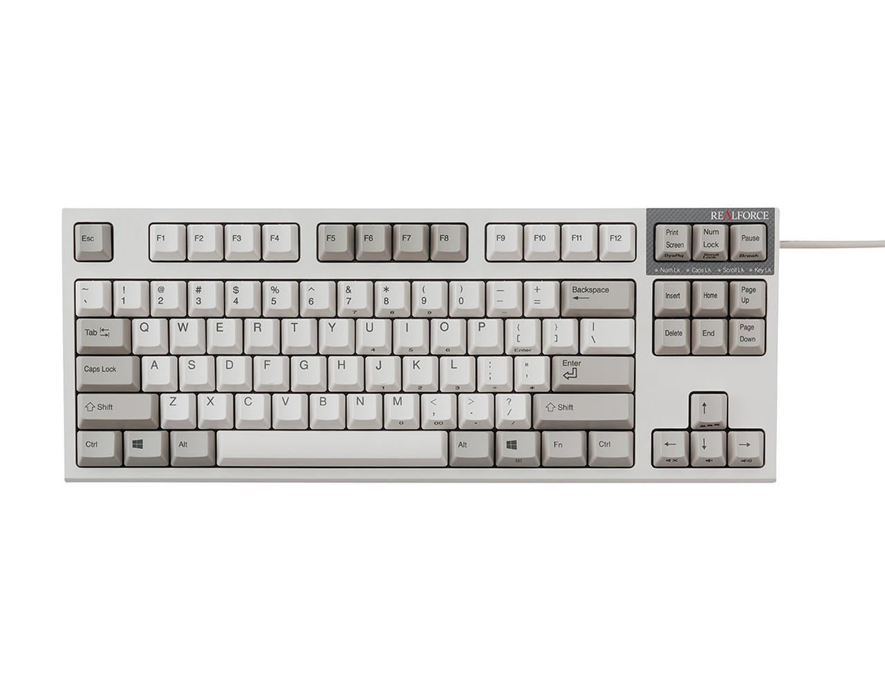 Realforce R2 PFU Limited Edition Ivory TKL MK9HOSDRKU |0|