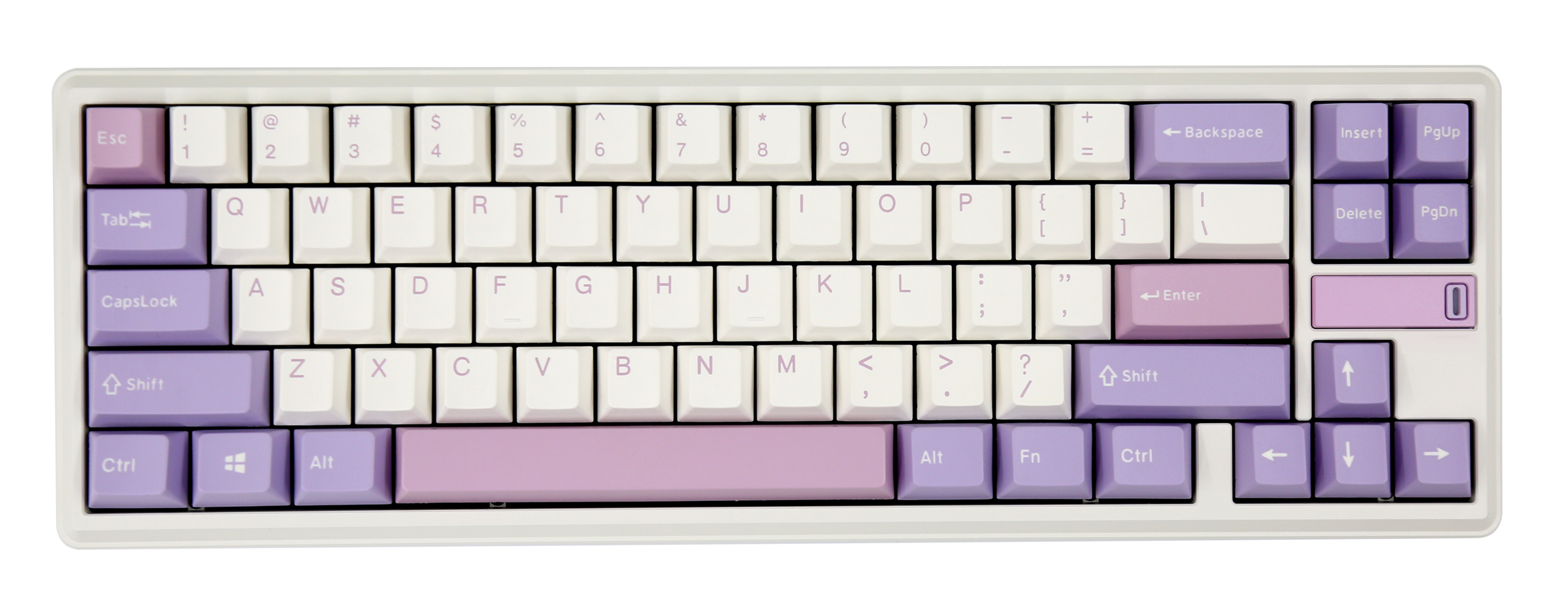 Varmilo Sword 68 Lilac Aluminum 65% Hotswap Bluetooth + 2.4 GHz. RGB MK1FPVY40T |0|